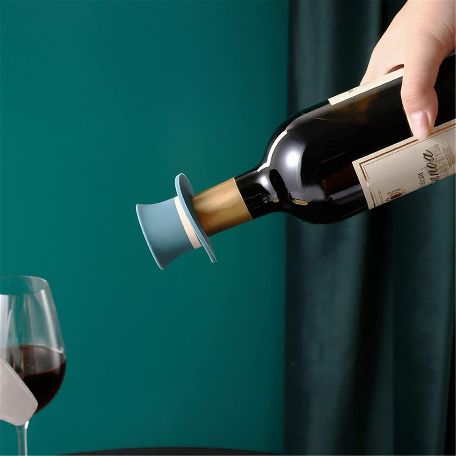 할로윈 마술 모자 실리콘 병 마개 재사용 가능한 씰링  - Wine Beer Hat 리뷰 및 가격