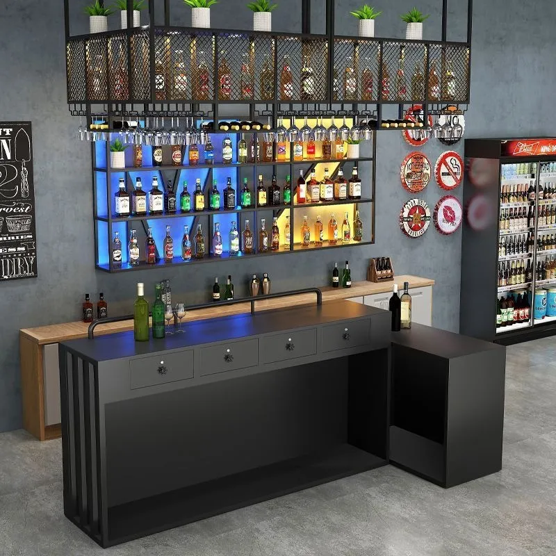 벽걸이형 철제 와인랙 바 카운터 디스플레이 스탠드 -  - Wine & Beer Guayaquil 리뷰 및 가격
